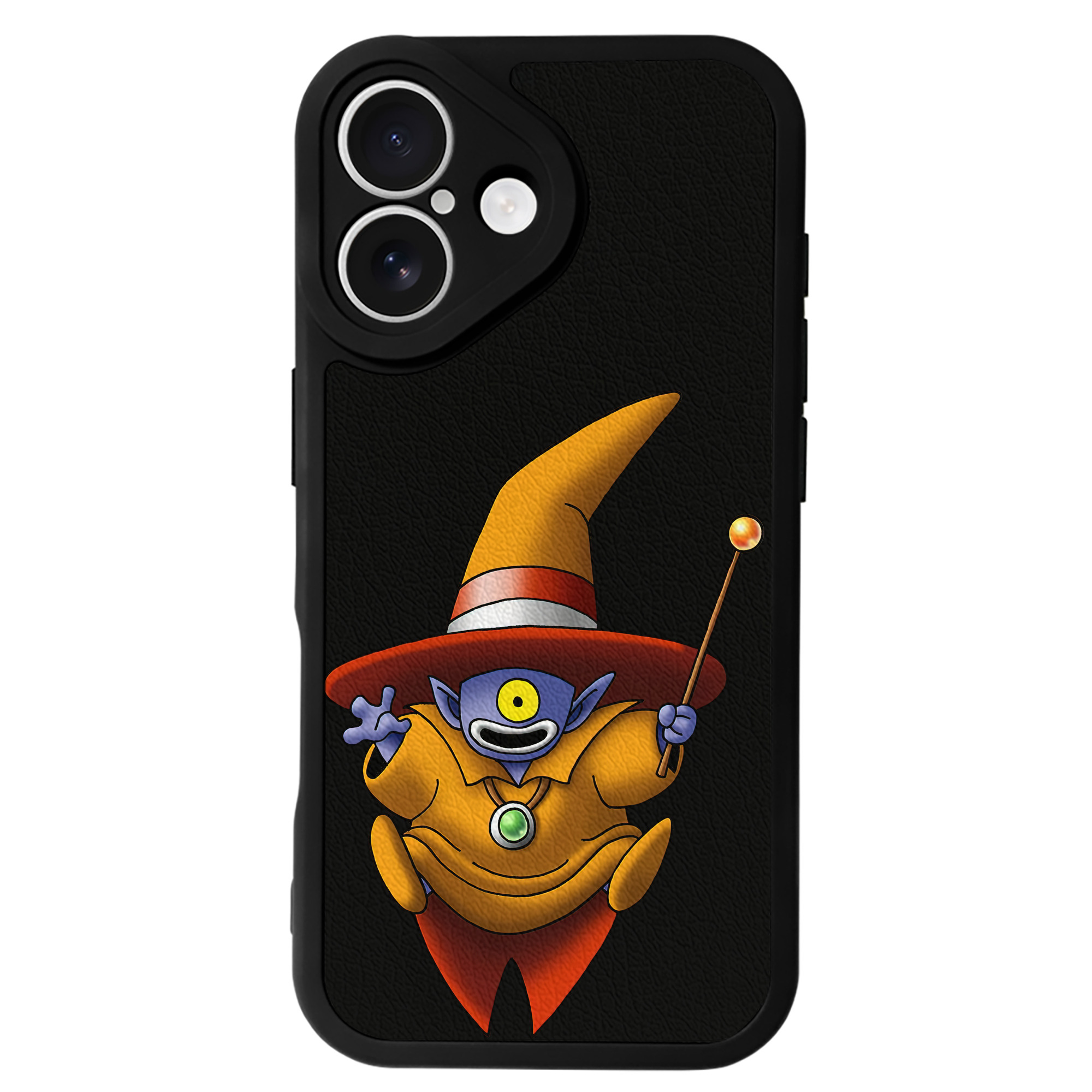 （画像用） ドラゴンクエスト Doragon Kuesuto Dragon Quest 【iPhone 16シリーズ対応】シリコンスマホケース（レザー調） 材質：シリコン